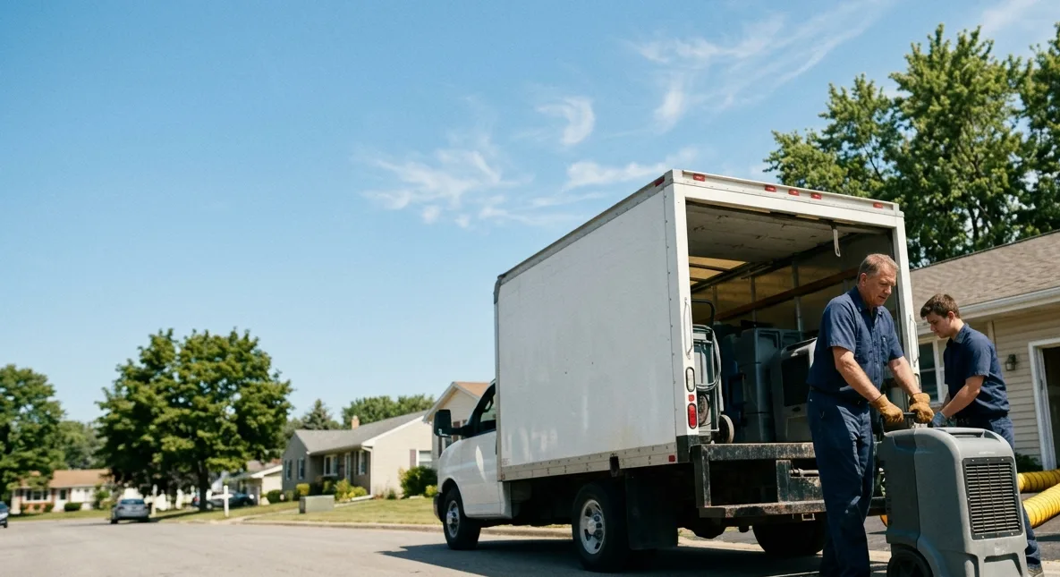 Water Damage Cleanup in Victor, CA near me